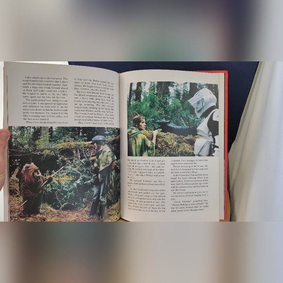 Star Wars Return of the Jedi The Storybook HB 1st Edition 1st Printing 1983 - Picture 6 of 7